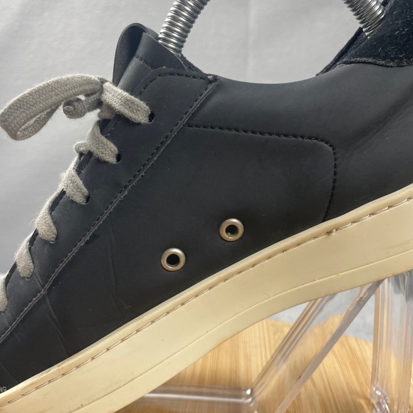 P448 Project Sustainability Black Leather Sneakers EU 39 Size 8.5 Women Italy - Picture 14 of 16